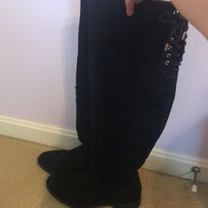 Thigh High Black Boots